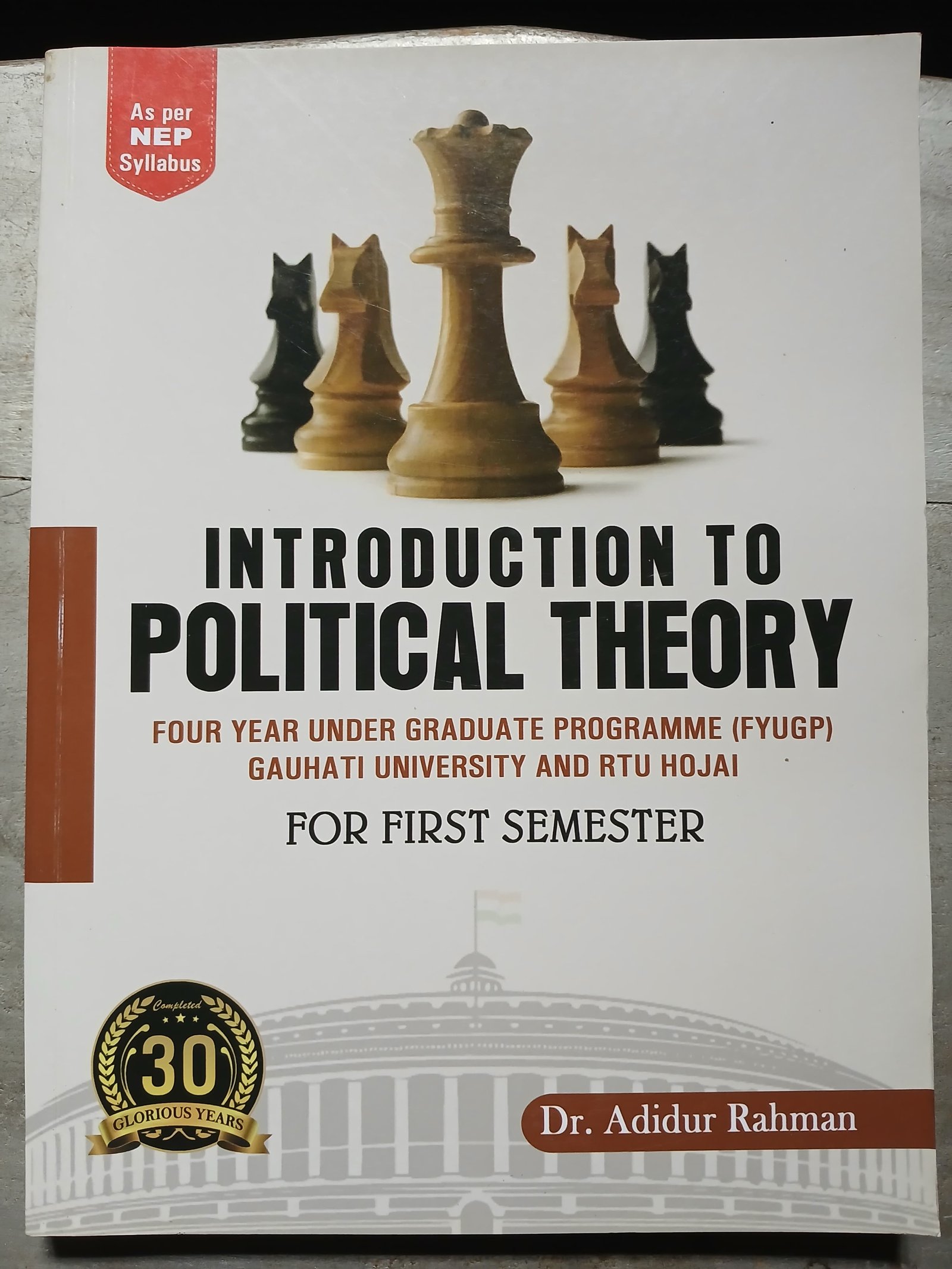 INTRODUCTION TO THE POLITICAL THEORY
